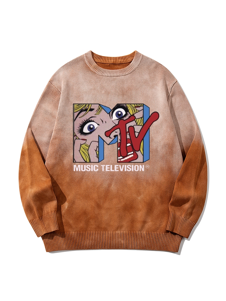 1981 Retro Pop Art Music Television Neutral Gradient Retro Casual Style