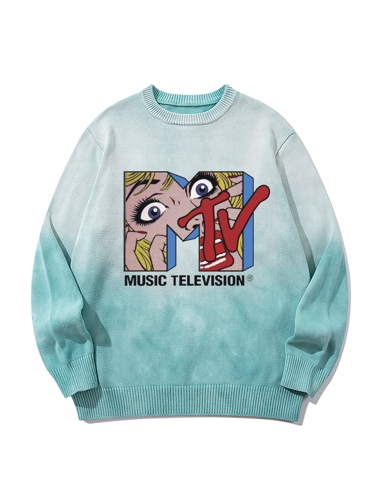 1981 Retro Pop Art Music Television Neutral Gradient Retro Casual Style