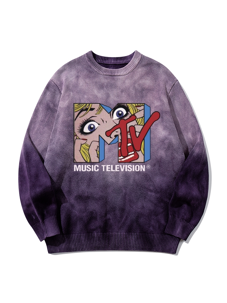 1981 Retro Pop Art Music Television Neutral Gradient Retro Casual Style