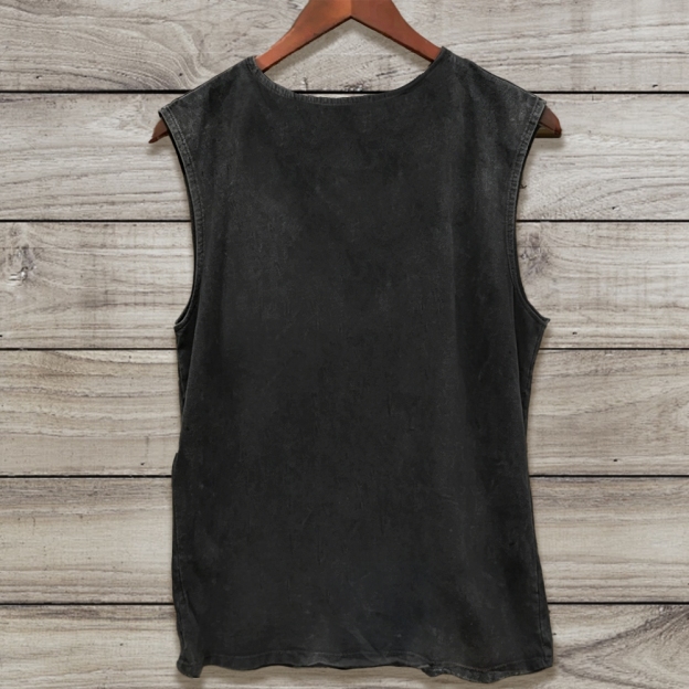 “ East Coast CipherRed Logo” Graphic Black Tank Top