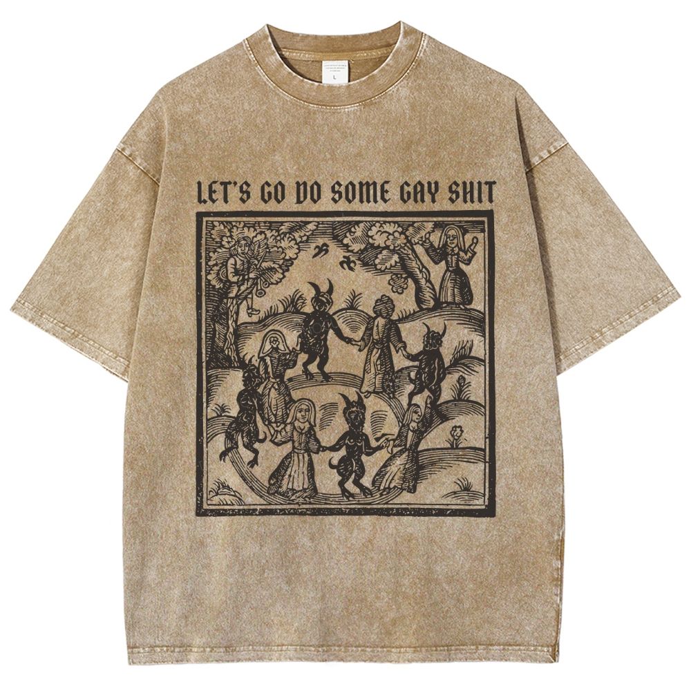 Unisex Fit Washed T-Shirt 2609002998