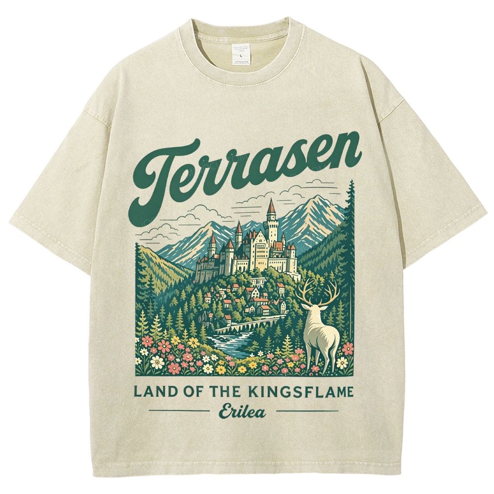 Unisex Fit Washed T-Shirt 2609003016