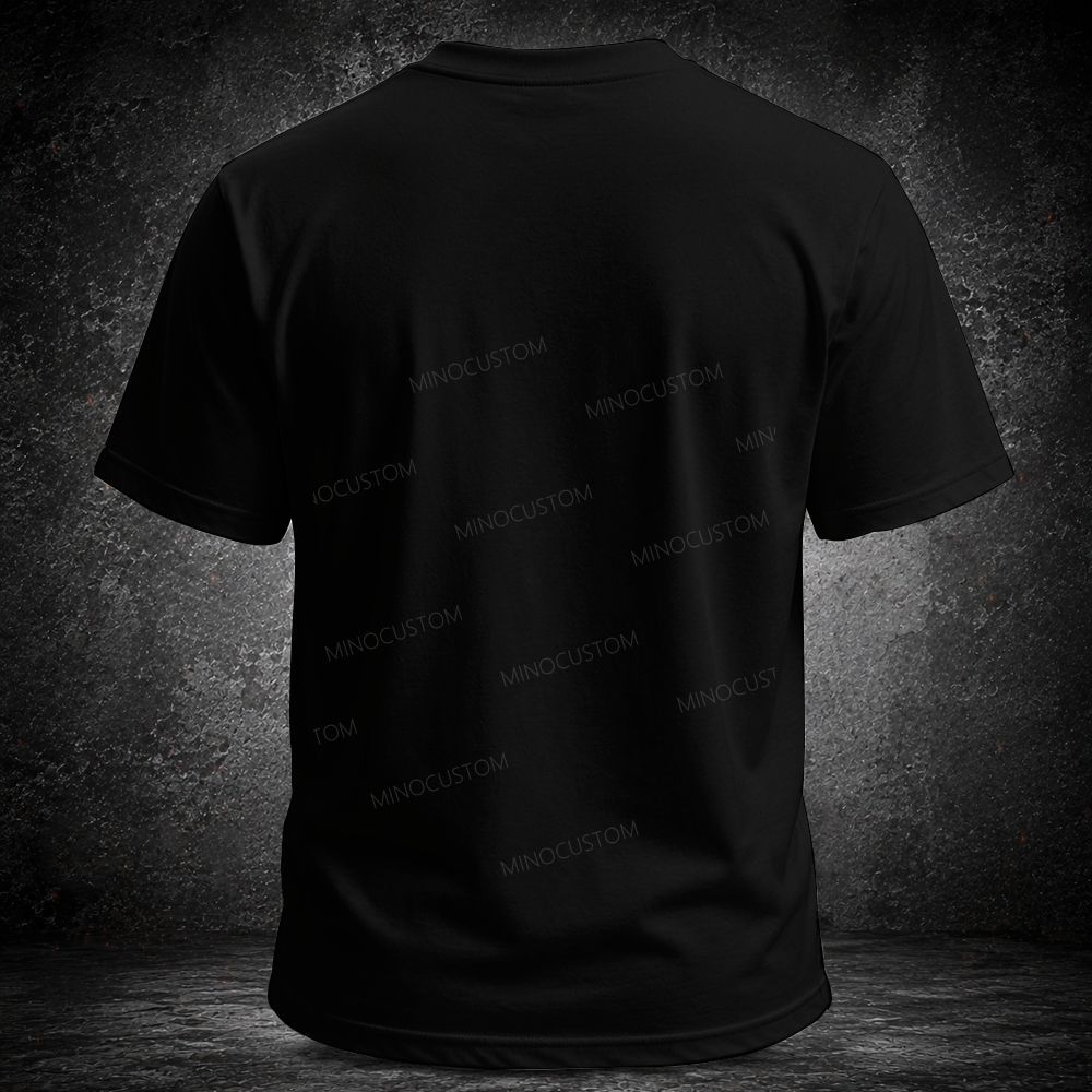 Men's  Vintage Built From Pain Blood Drip Skull Graphic Short Sleeve T-shirt