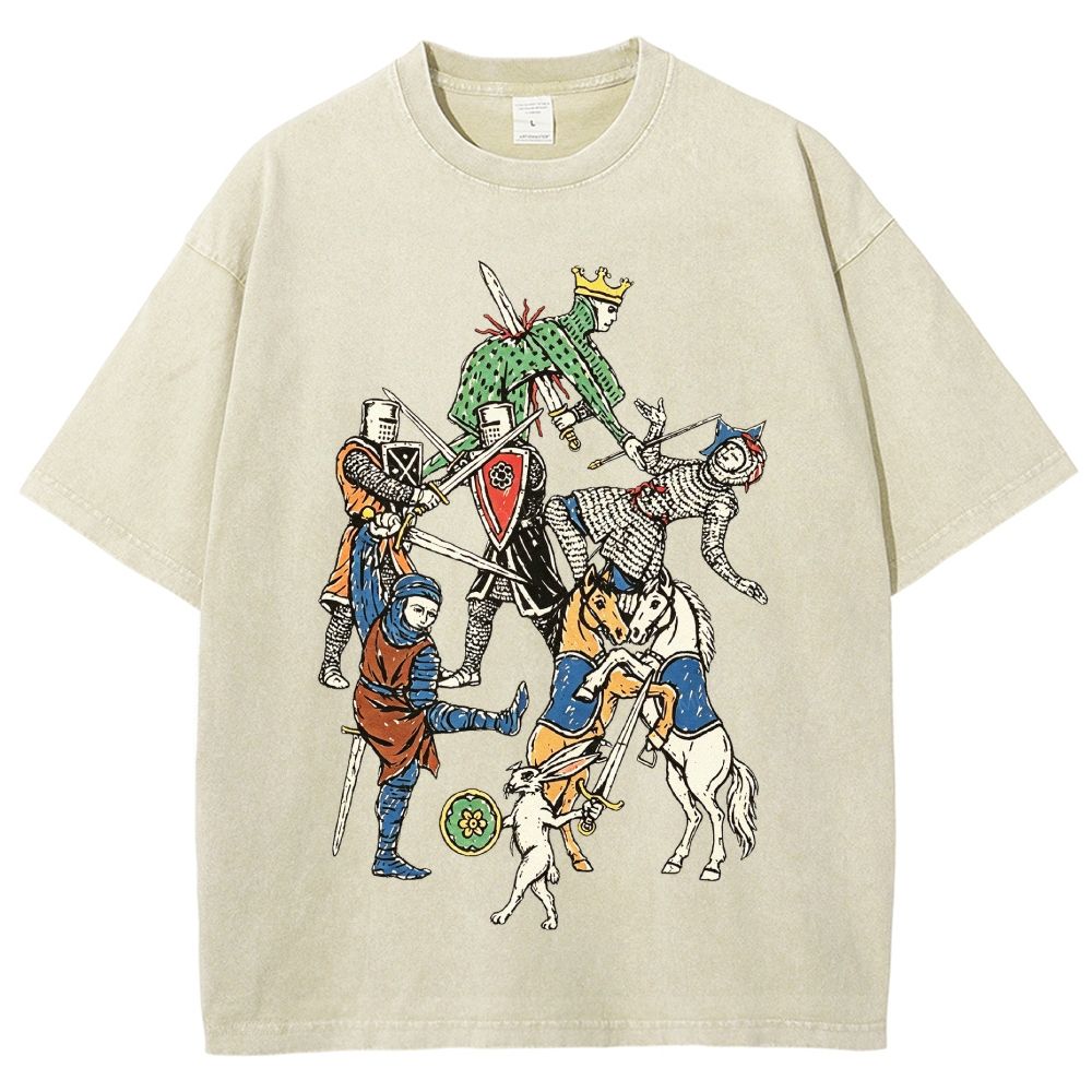 Unisex Fit Washed T-Shirt 2609007215
