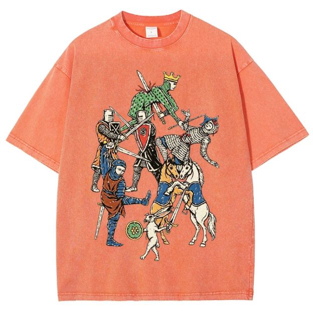 Unisex Fit Washed T-Shirt 2609007215