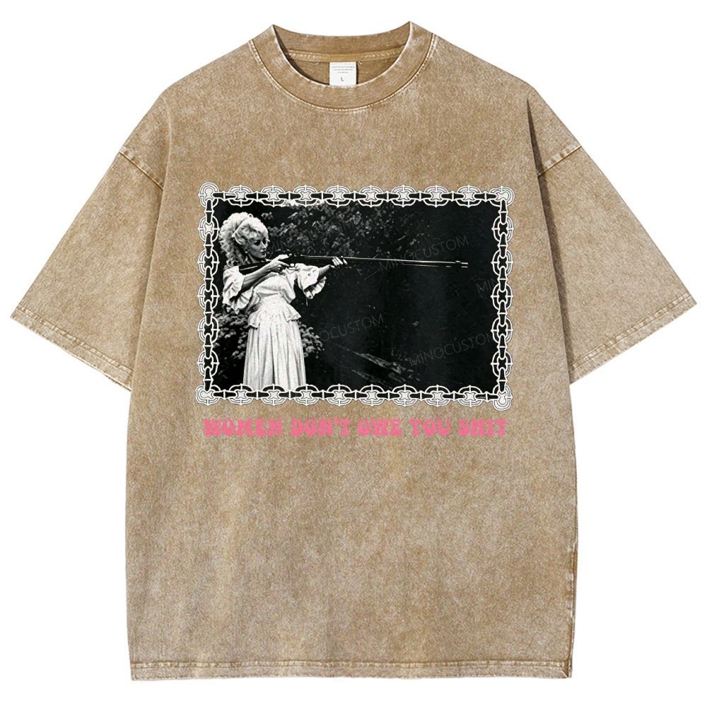 Unisex Fit Washed T-Shirt 2609007222