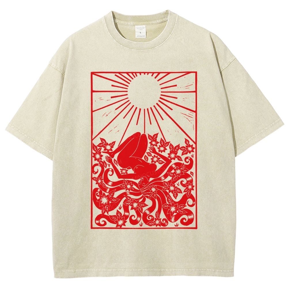 Unisex Fit Washed T-Shirt 2609007225