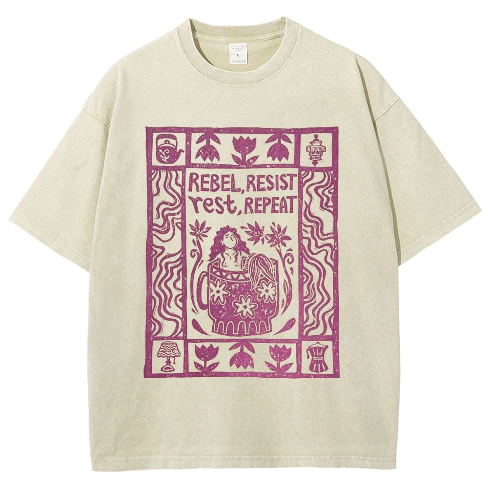 Unisex Fit Washed T-Shirt 2609007229