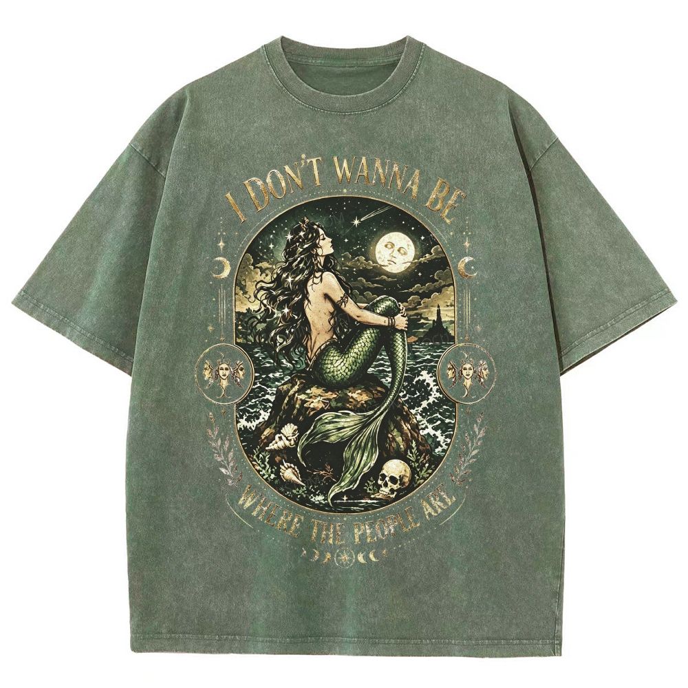 Unisex Fit Washed T-Shirt 2609009089
