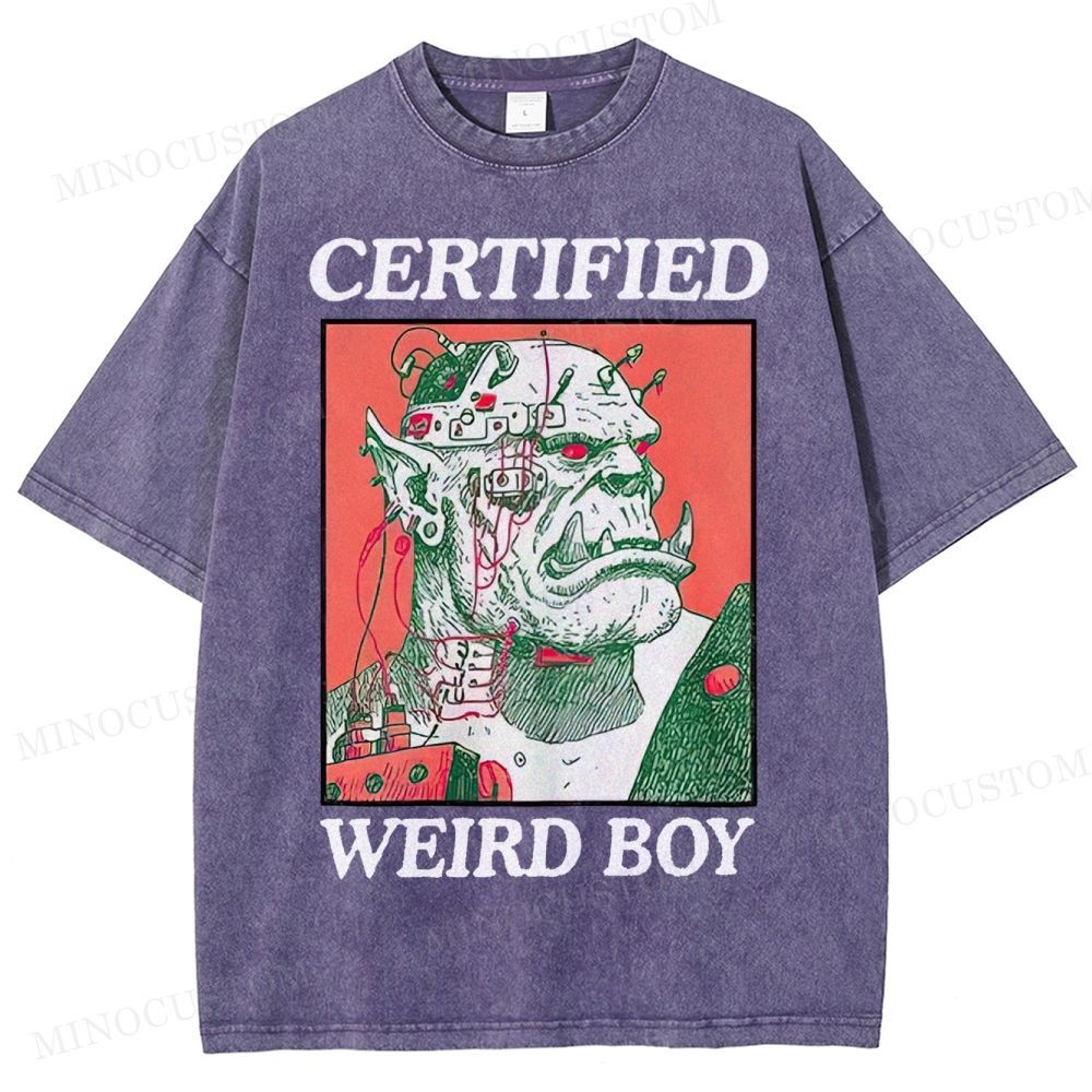 Certified Weird Orc Washed T-Shirt 
