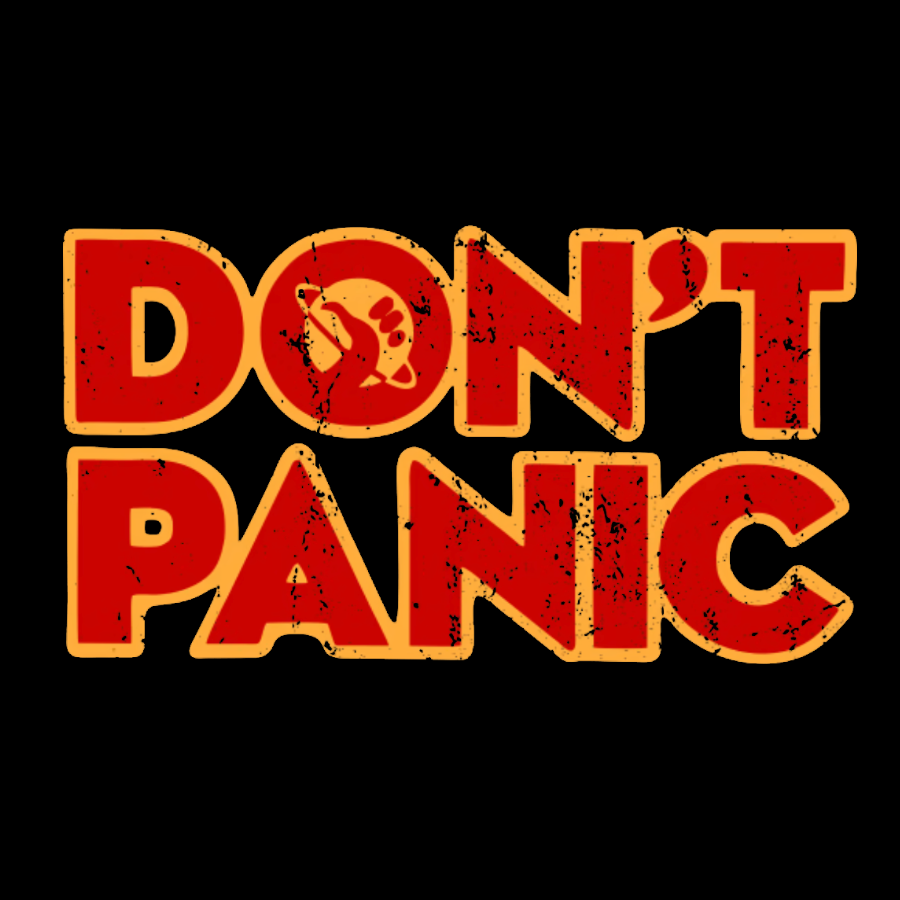 Dont Panic Geeky T-Shirt