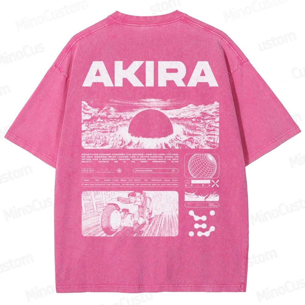 Unisex Fit Destruction lll Washed T-Shirt 