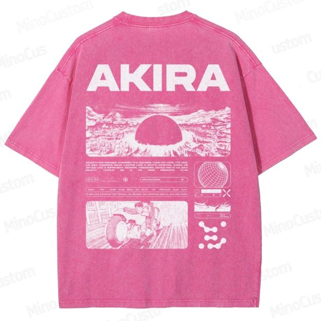 Unisex Fit Destruction lll Washed T-Shirt 