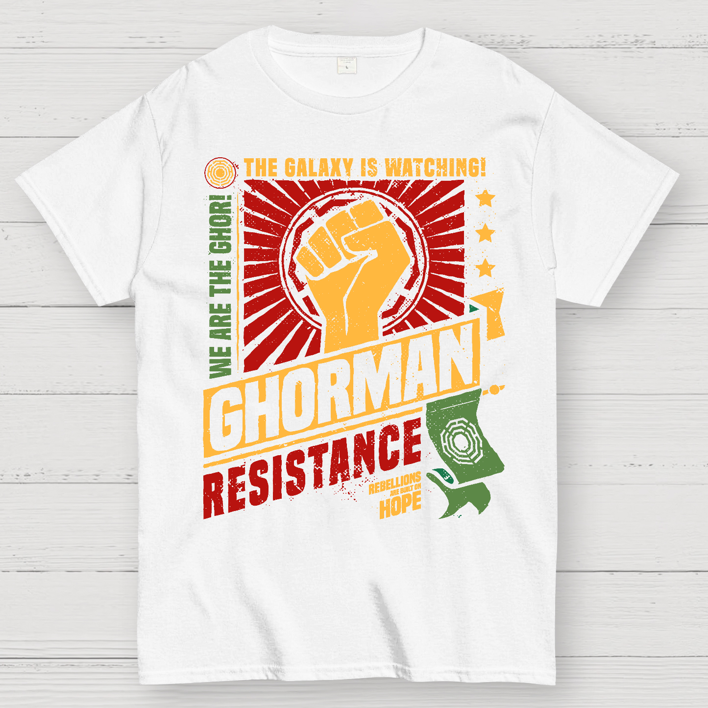Ghorman Resistance Geek T-Shirt