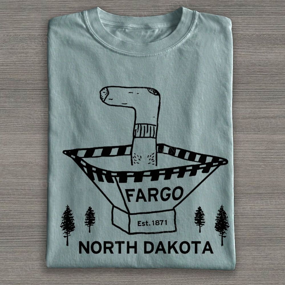 Fargo Wood Chipper Funny Movie Shirt Vintage Cult Movie T-Shirt