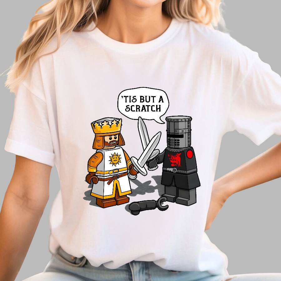 King Vs Knight Geek T-Shirt