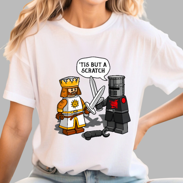King Vs Knight Geek T-Shirt