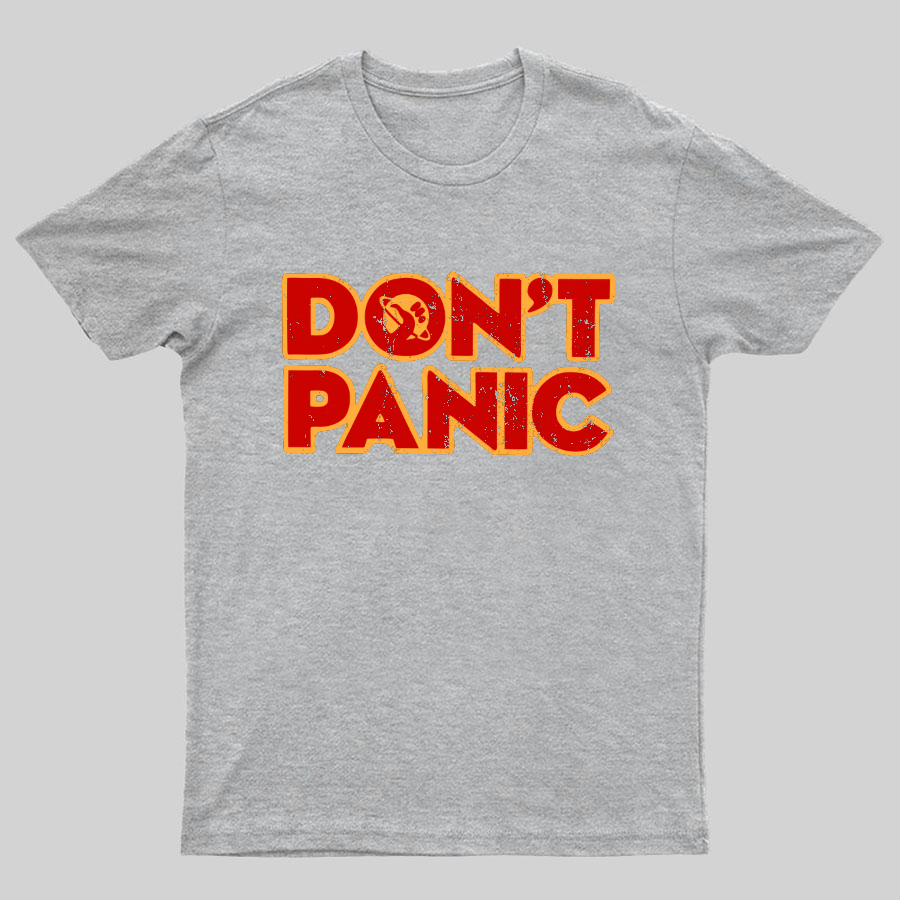 Dont Panic Geeky T-Shirt