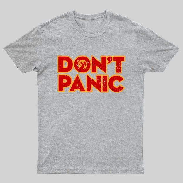 Dont Panic Geeky T-Shirt
