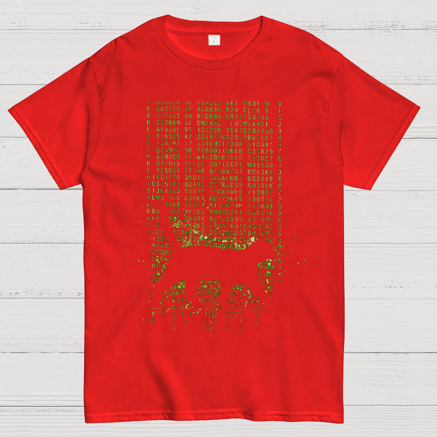 The Matrix Digital Cat Geek T-Shirt