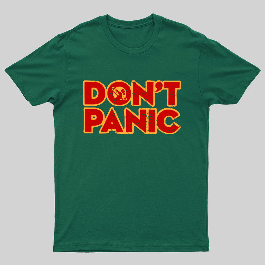 Dont Panic Geeky T-Shirt