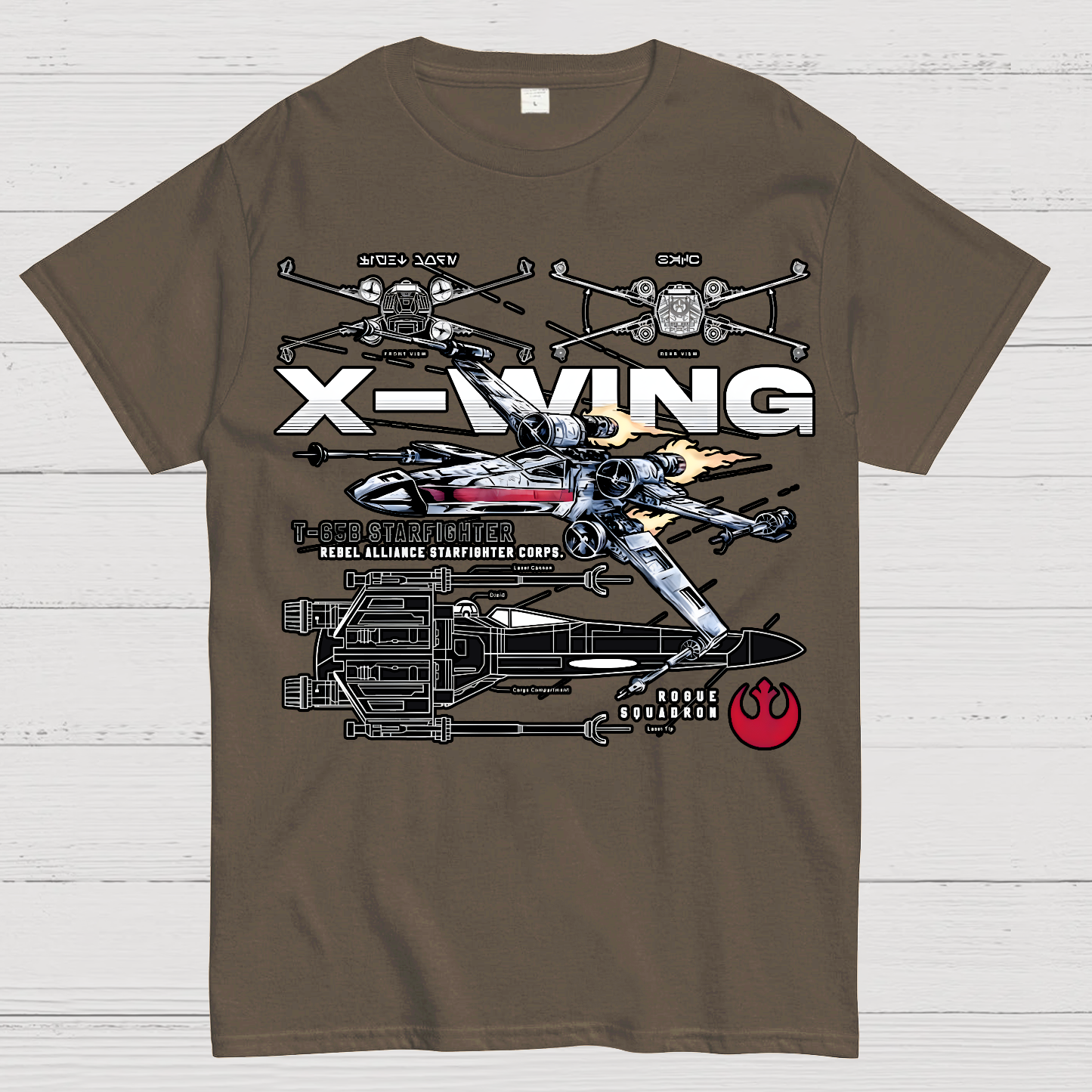 X-WING REBEL ALLIANCE Geek T-Shirt
