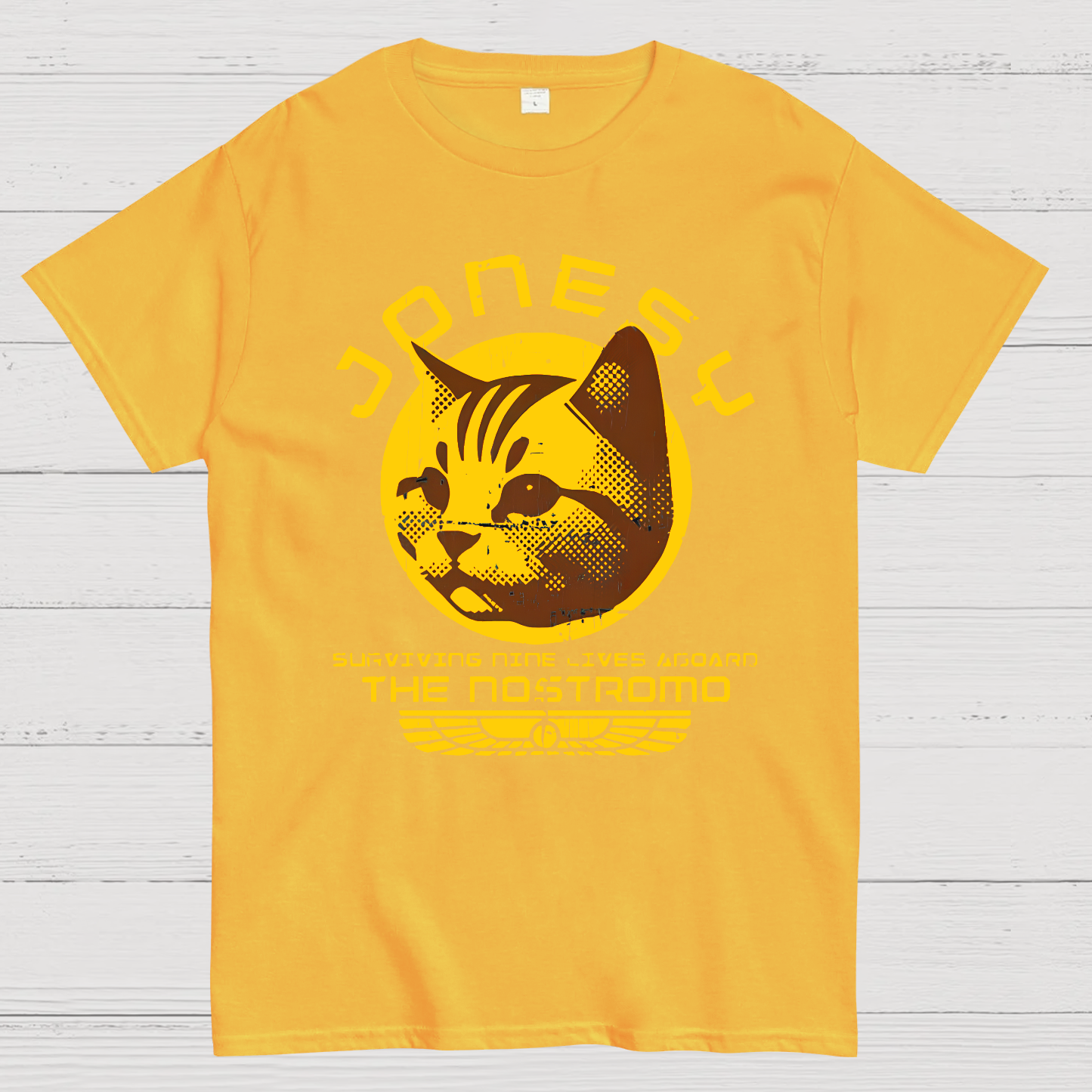 Jonesy Surviving Nine Lives Aboard The Nostromo Geek T-Shirt
