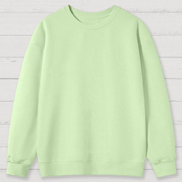 Solid Color Retro Cotton Sweatshirts