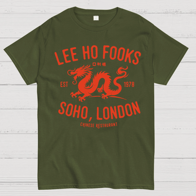 Lee Ho Fooks Vintage Resto Geek T-Shirt