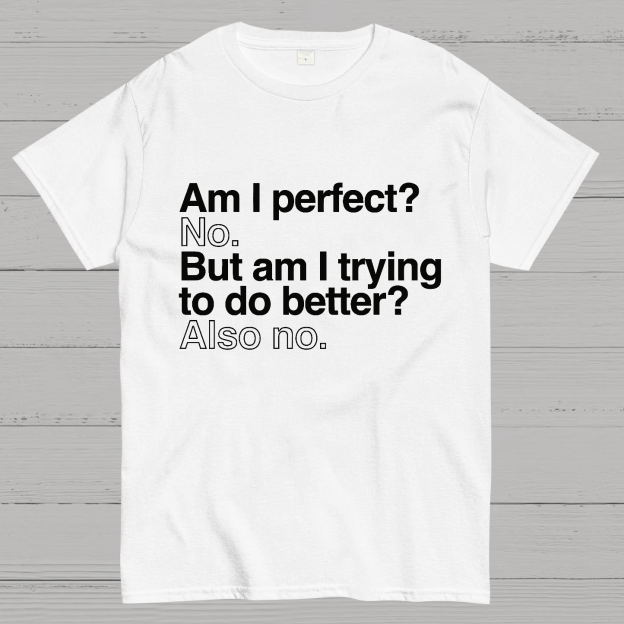 Am I Perfect No Nerdy T-Shirt