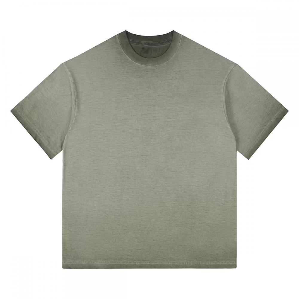 Vintage Crewneck Oversize Gradient Washed T-shirt
