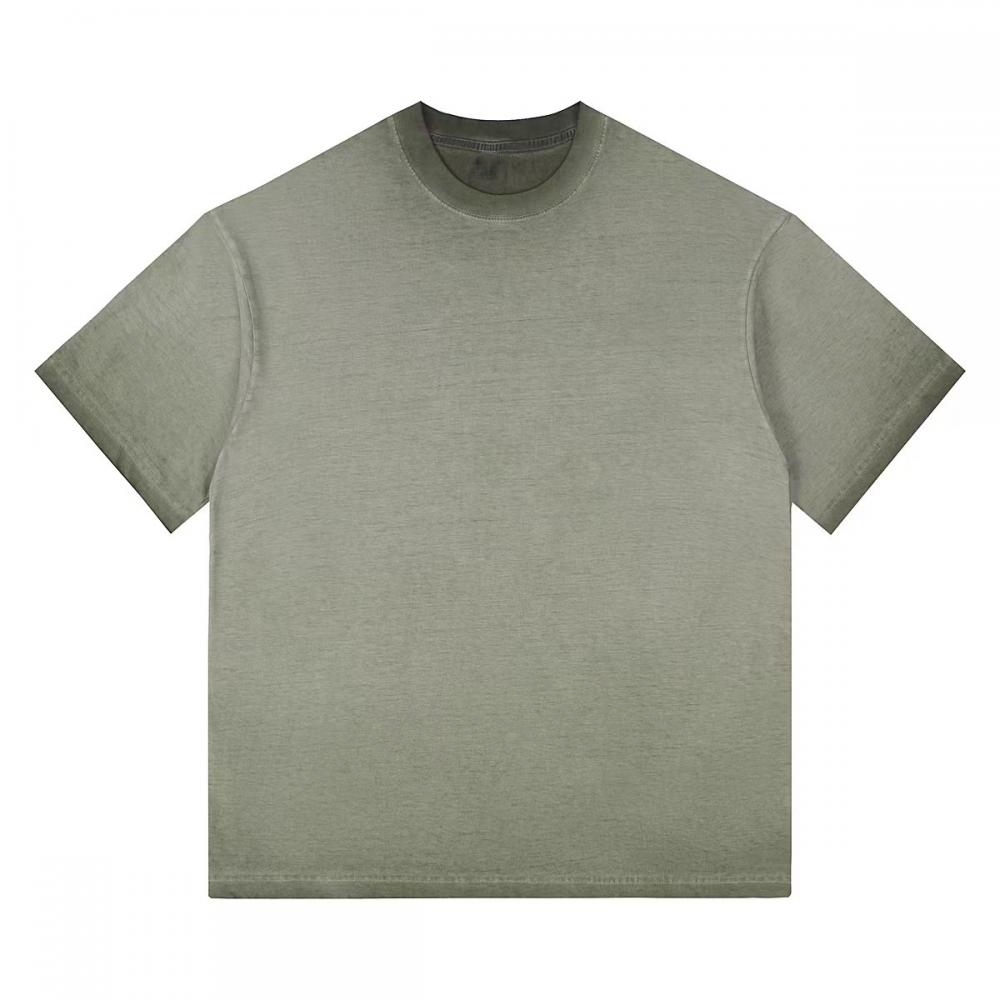 Vintage Crewneck Oversize Gradient Washed T-shirt