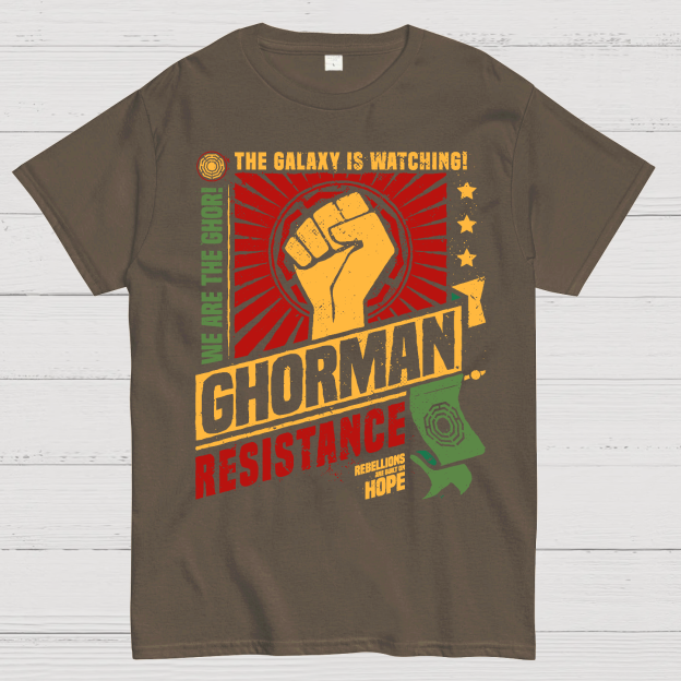 Ghorman Resistance Geek T-Shirt