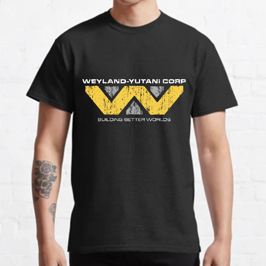 Weyland-Yutani Corp  Alien Geeky T-Shirt