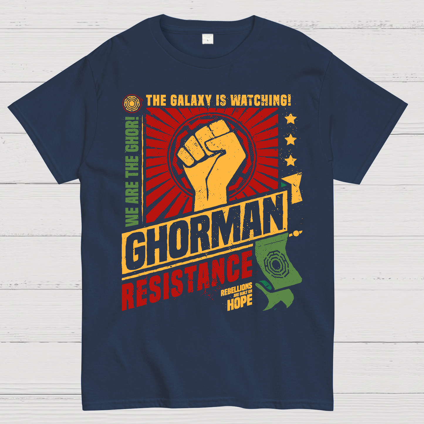 Ghorman Resistance Geek T-Shirt