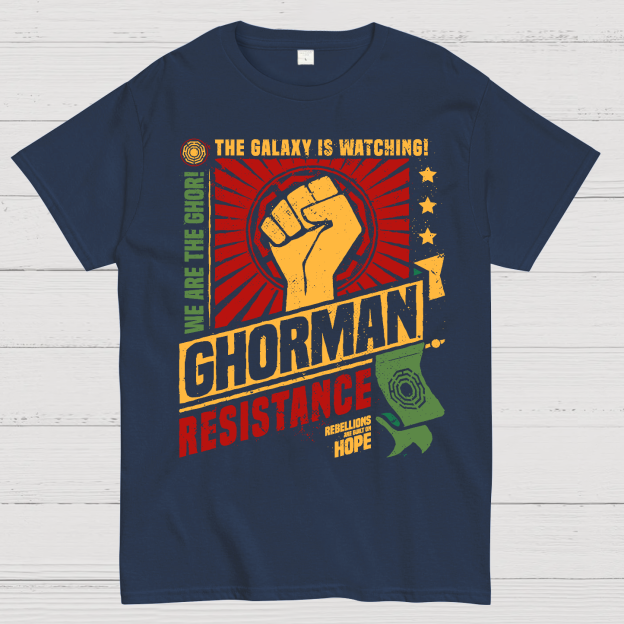 Ghorman Resistance Geek T-Shirt