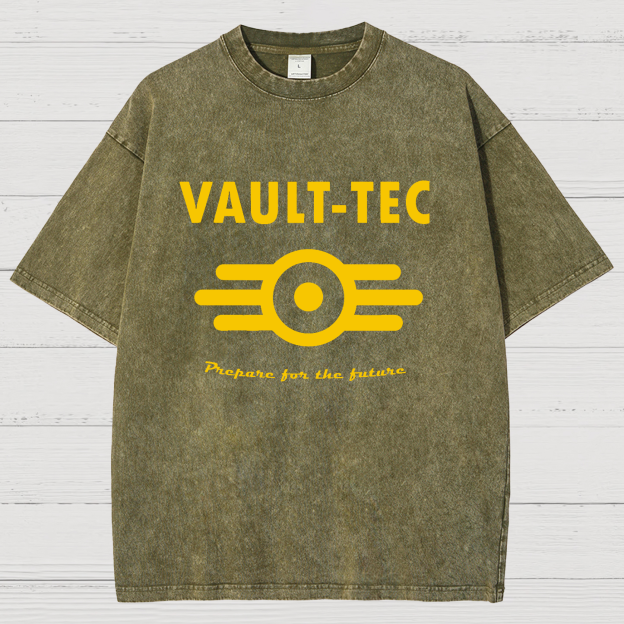 Fallout 4 Vault-Tec logo Essential Vintage Distressed T-shirt