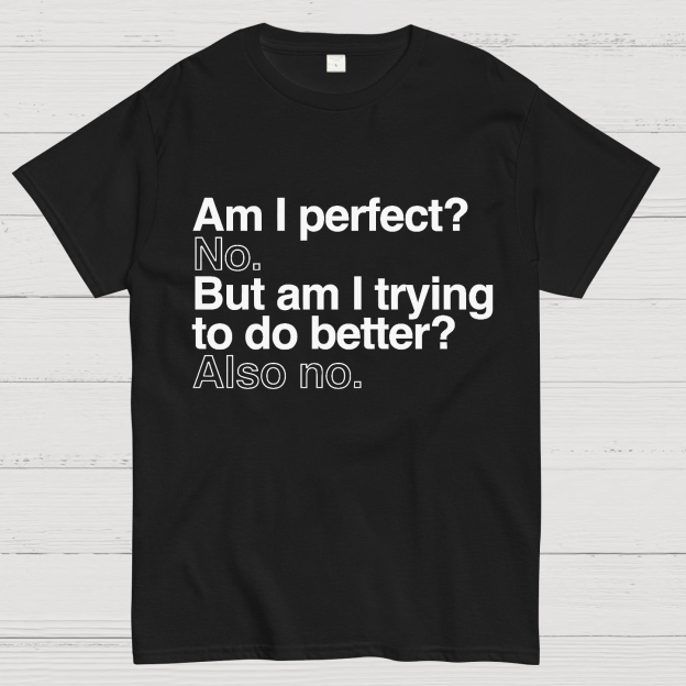 Am I Perfect No Nerdy T-Shirt