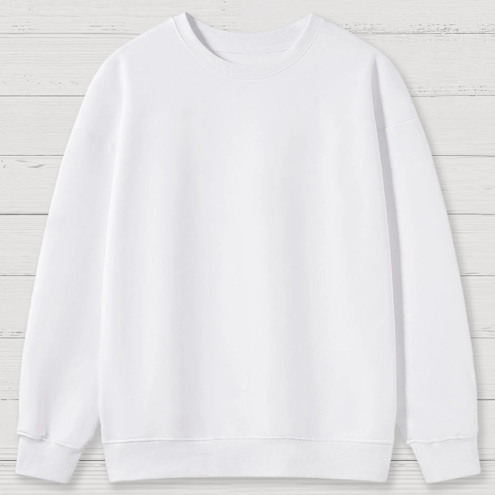 Solid Color Retro Cotton Sweatshirts