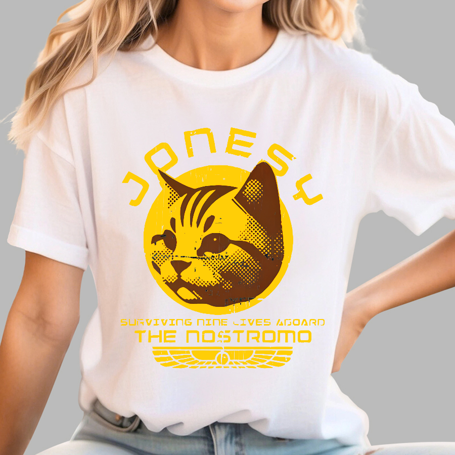Jonesy Surviving Nine Lives Aboard The Nostromo Geek T-Shirt