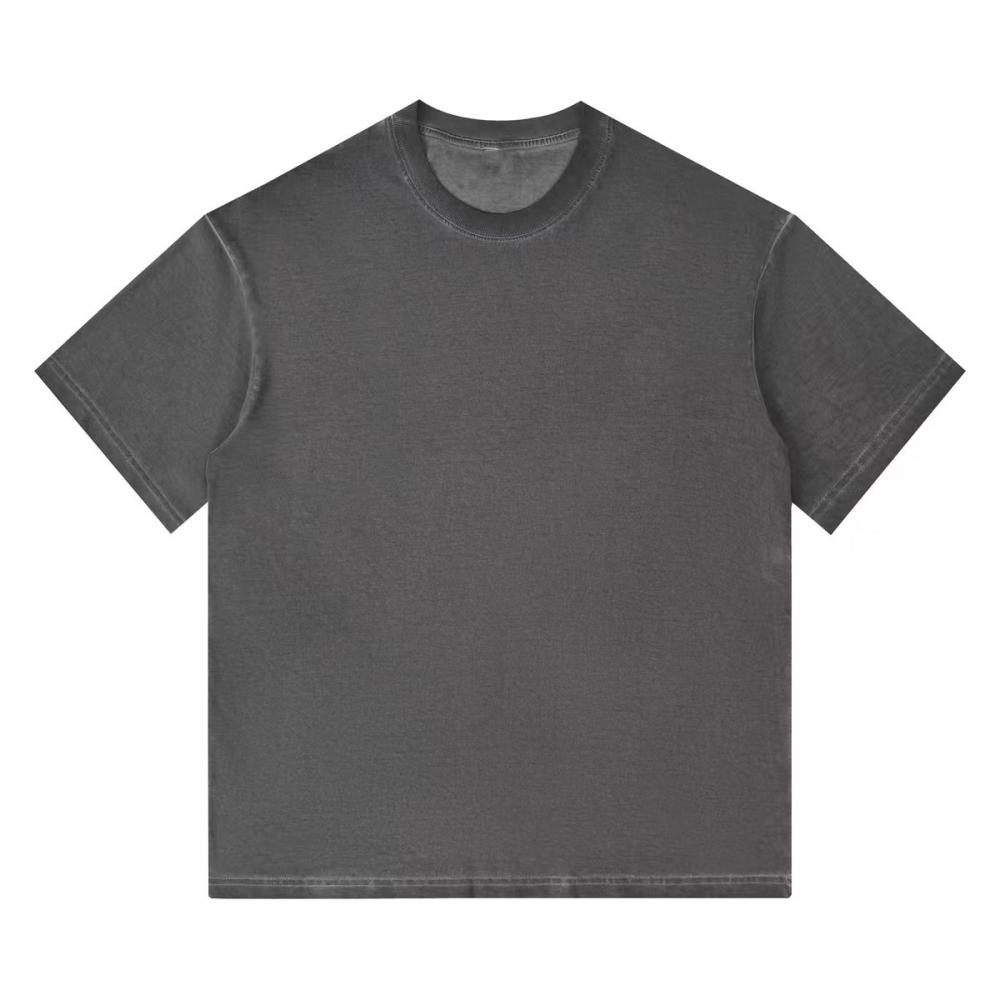 Vintage Crewneck Oversize Gradient Washed T-shirt