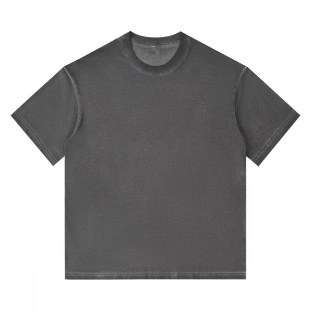 Vintage Crewneck Oversize Gradient Washed T-shirt