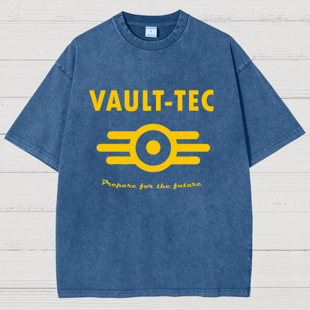 Fallout 4 Vault-Tec logo Essential Vintage Distressed T-shirt