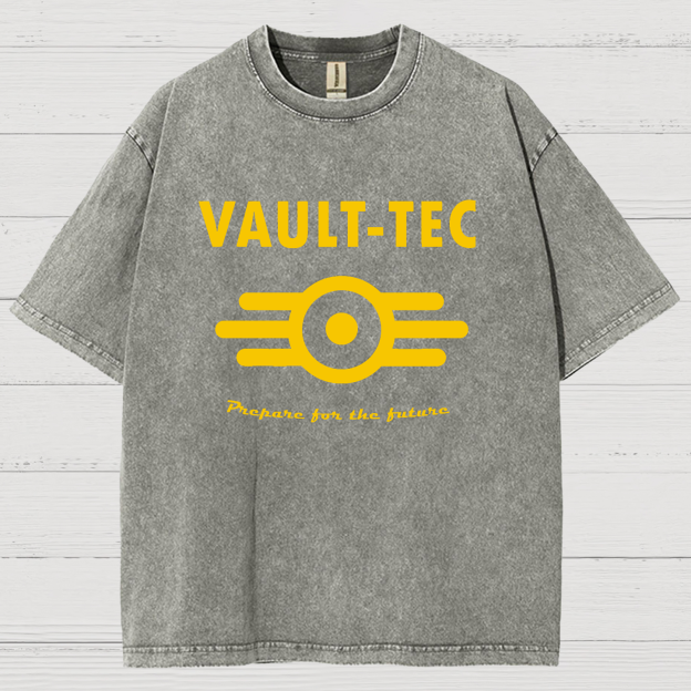 Fallout 4 Vault-Tec logo Essential Vintage Distressed T-shirt