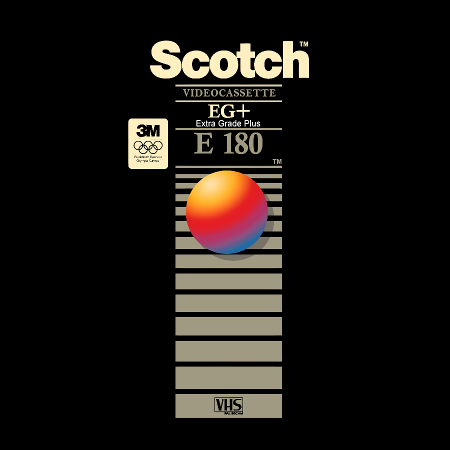 VHS Scotch E180 Geek T-Shirt