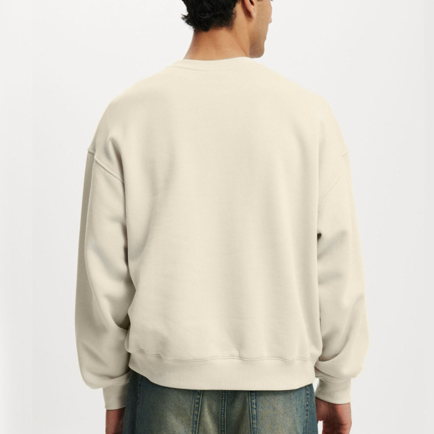Solid Color Retro Cotton Sweatshirts