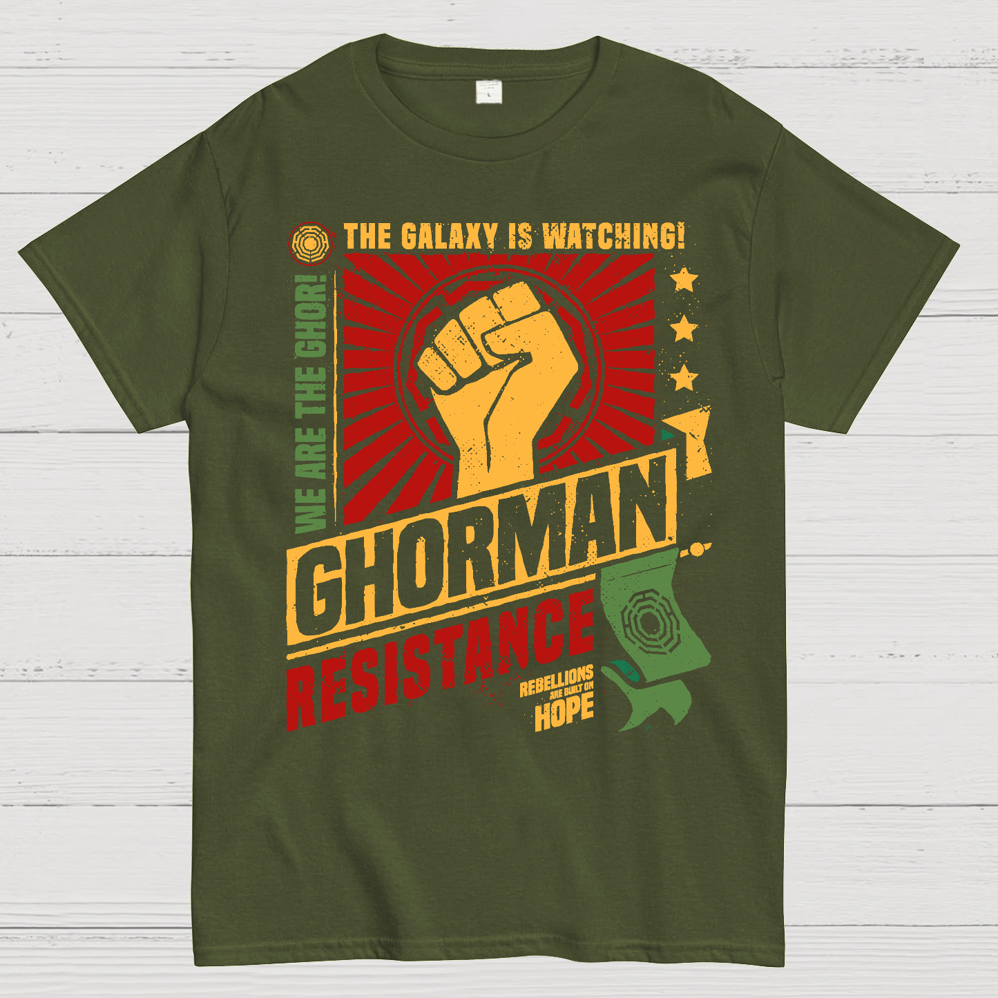 Ghorman Resistance Geek T-Shirt