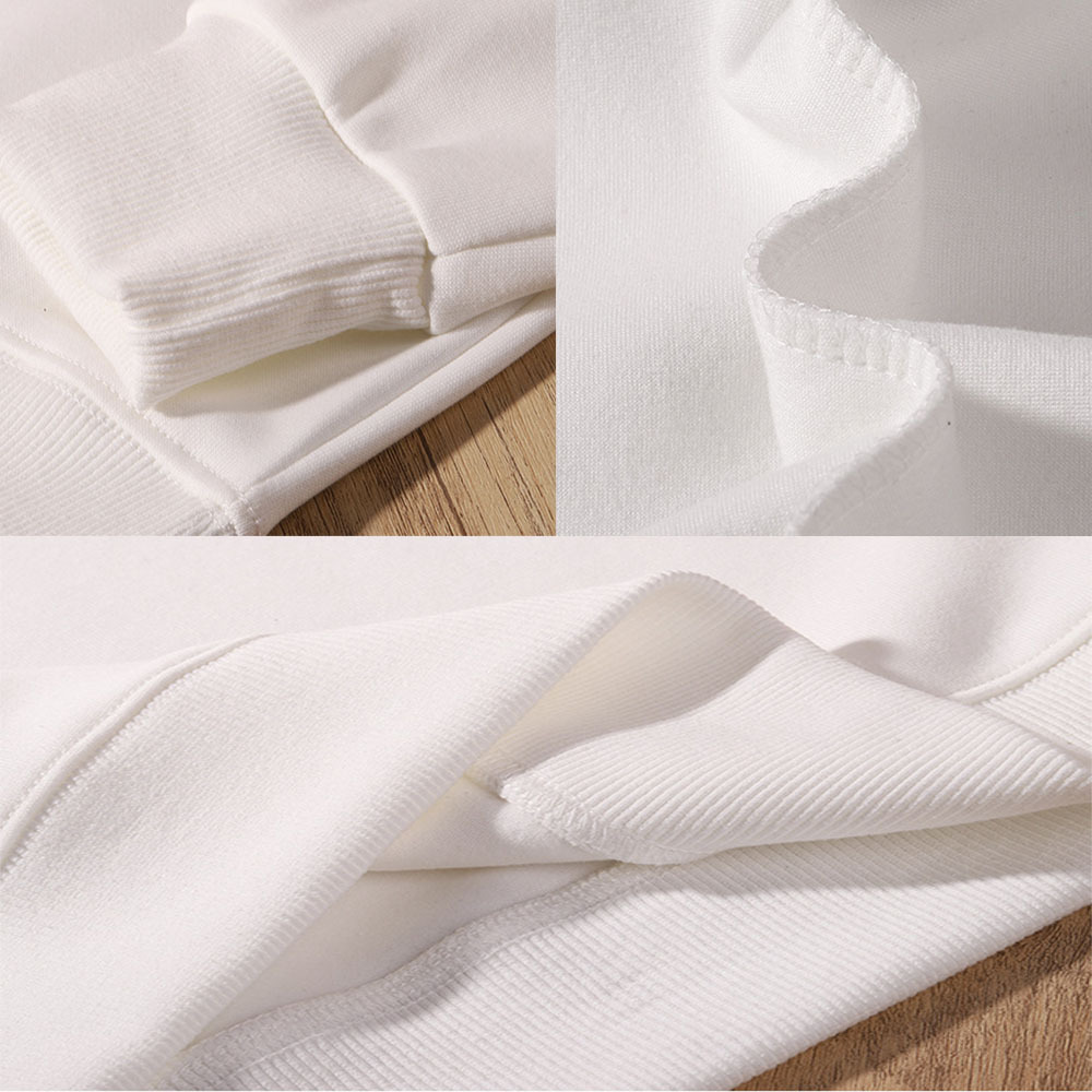 Solid Color Retro Cotton Sweatshirts