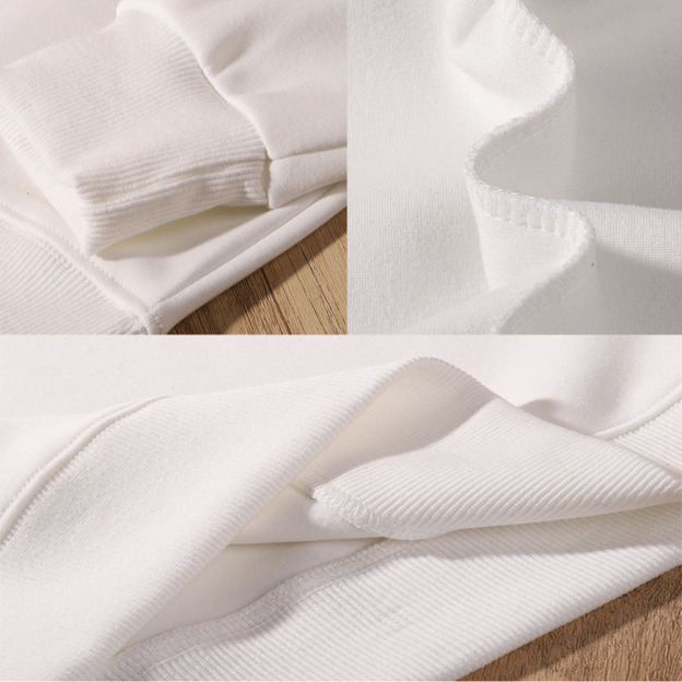 Solid Color Retro Cotton Sweatshirts
