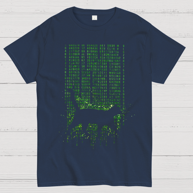 The Matrix Digital Cat Geek T-Shirt